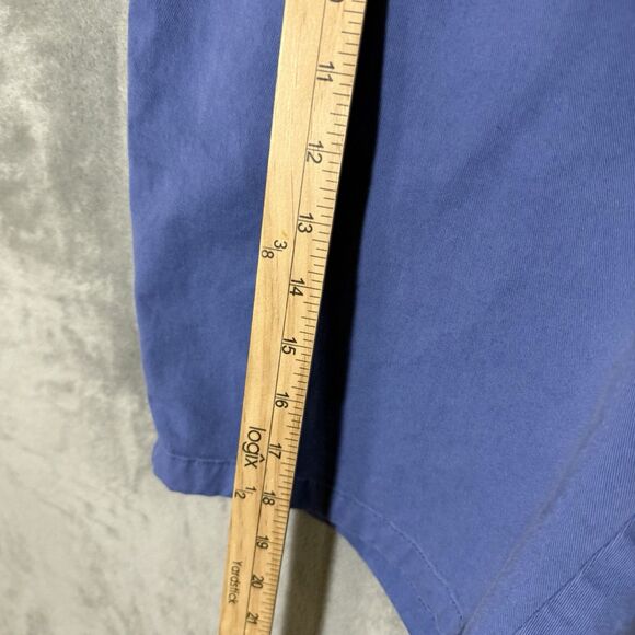 Johnnie O Shorts Mens Size 38 Blue Chino Flat Front Cotton Golf Preppy Spring - Picture 8 of 10